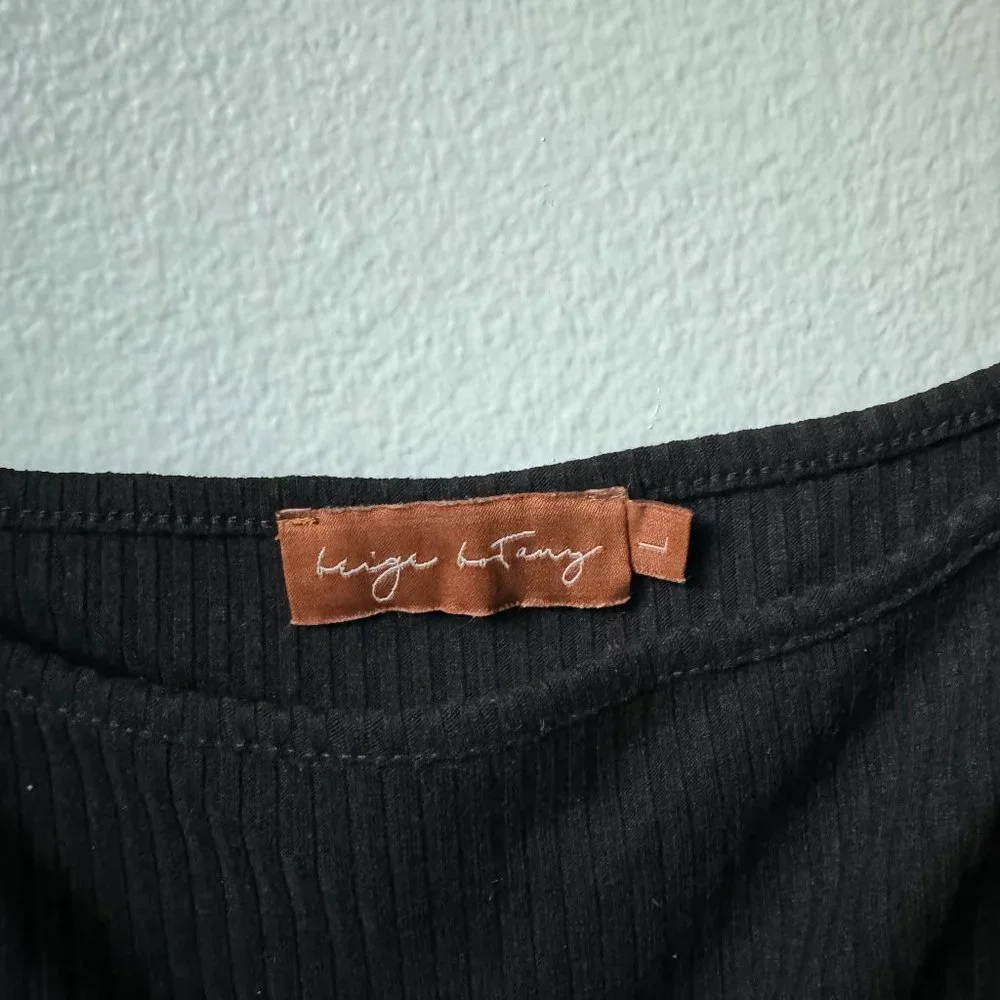 Micro Cropped Ribbed Tank - Large - Picture 5 of 5